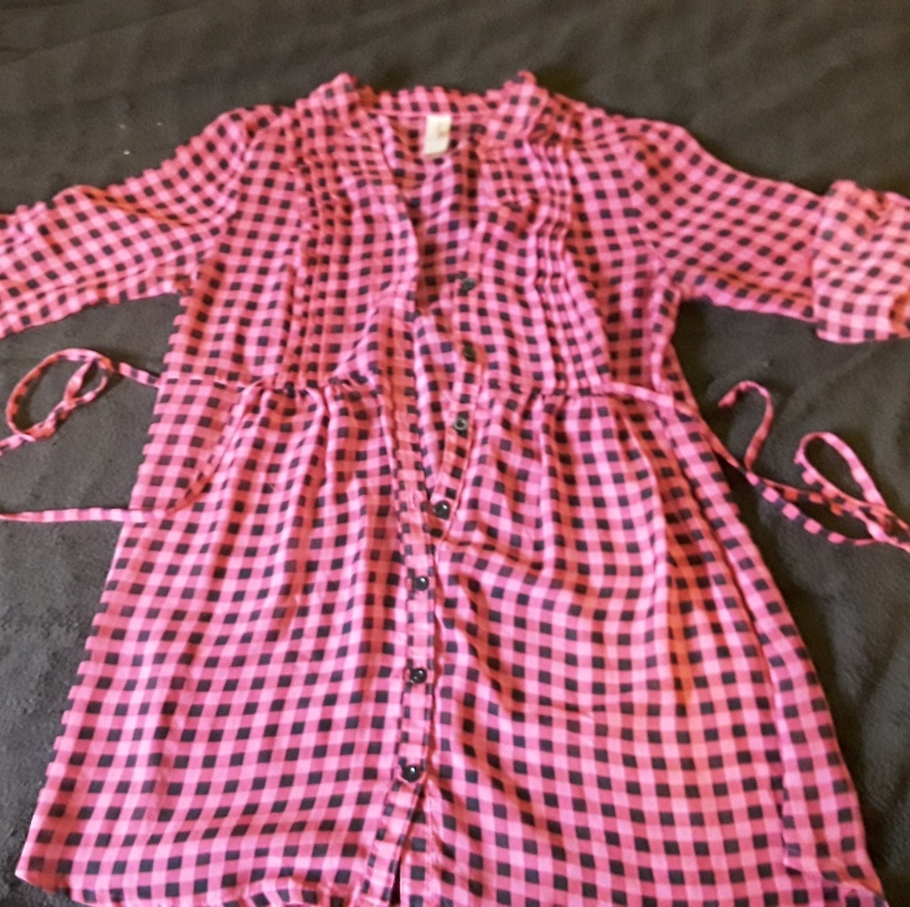 Pink blouse